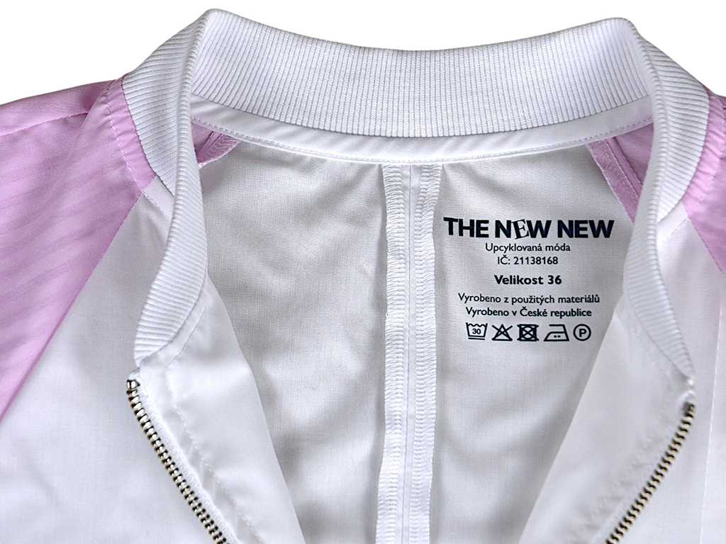 Velikostní štítek The New New