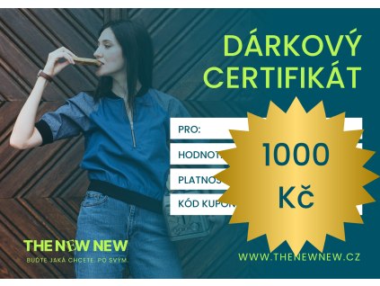 Dárkový kupón (hodnota 3000)