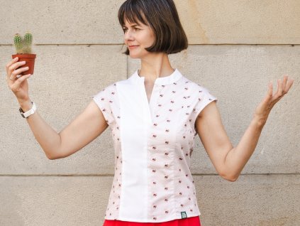 410 2 damska polokosile edice 2 bezova s velbloudy vel 38