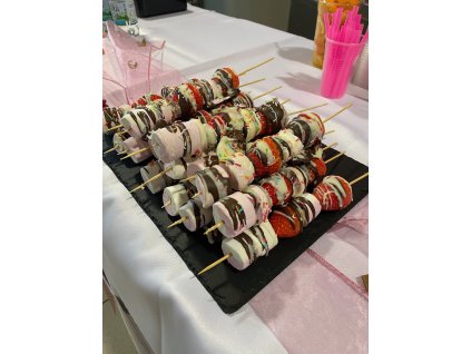 Ovocný špíz s marsmellow