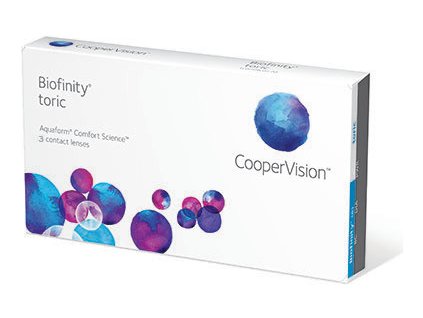 Biofinity toric  (3 čočky)