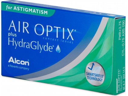 air optix plus hydraglyde for astigmatism