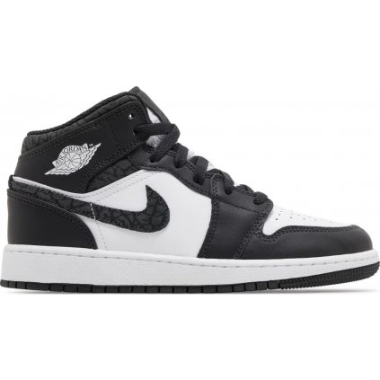 Air Jordan 1 Mid Panda Elephant