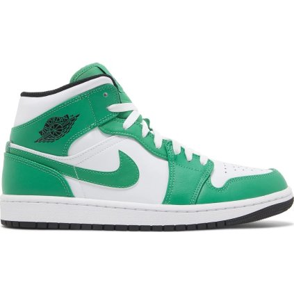 Air Jordan 1 Mid Lucky Green