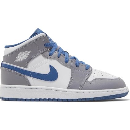 Air Jordan 1 Mid True Blue (GS)