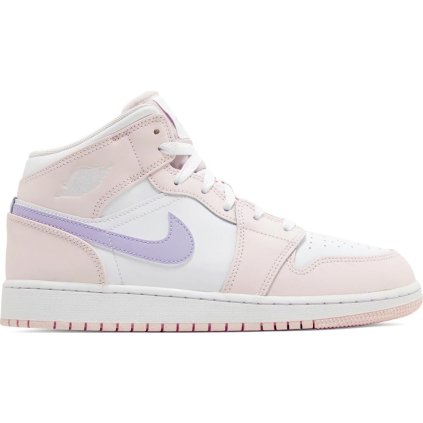 Jordan 1 Mid Pink Wash (GS) FD8780-601: Dámské Tenisky