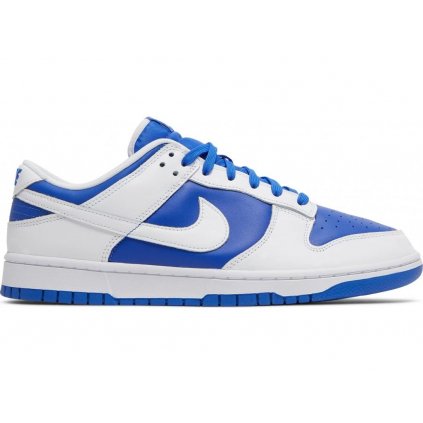 Nike Dunk nízké Racer Blue v bílo-modré barvě
