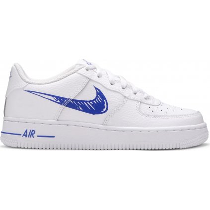 AIR FORCE 1 SKETCH WHITE BLUE (GS) DM3177-102