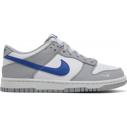 NIKE DUNK LOW WOLF GREY ROYAL (GS)