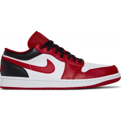 Jordan 1 Low Bulls 553558-163: Ikonická Červeno-Černo-Bílá Kombinace pro Pány