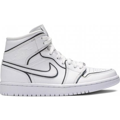 JORDAN 1 MID IRIDESCENT REFLECTIVE WHITE (W)