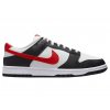 NIKE DUNK LOW RED SWOOSH PANDA