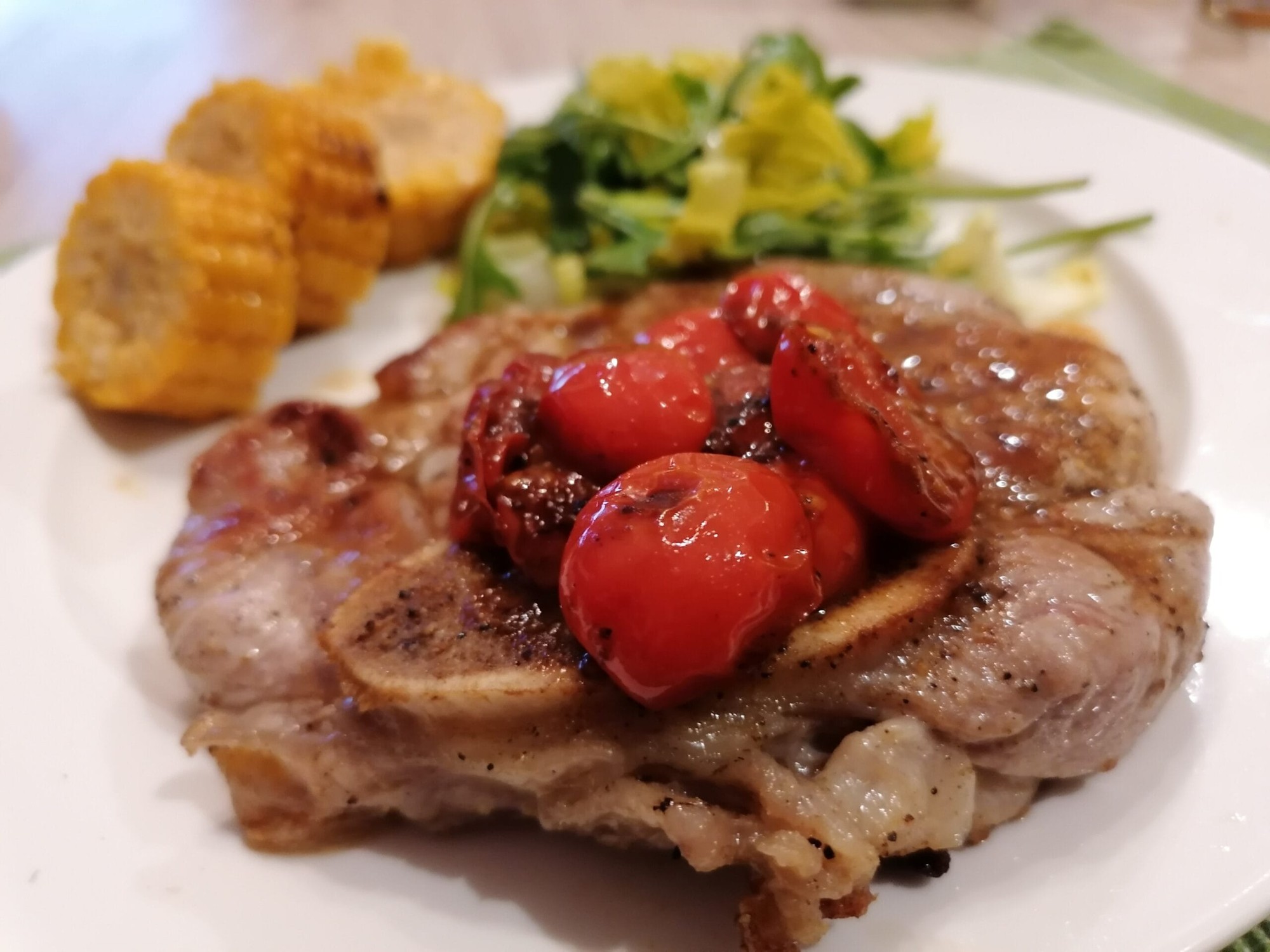 Telecí steak s morkem