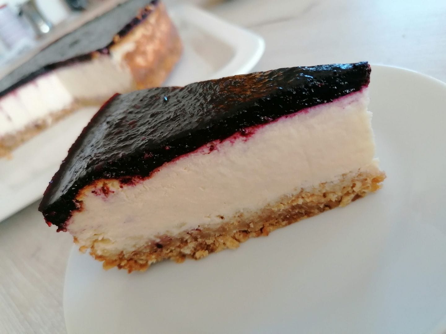Limetkový cheesecake s ovocným želé