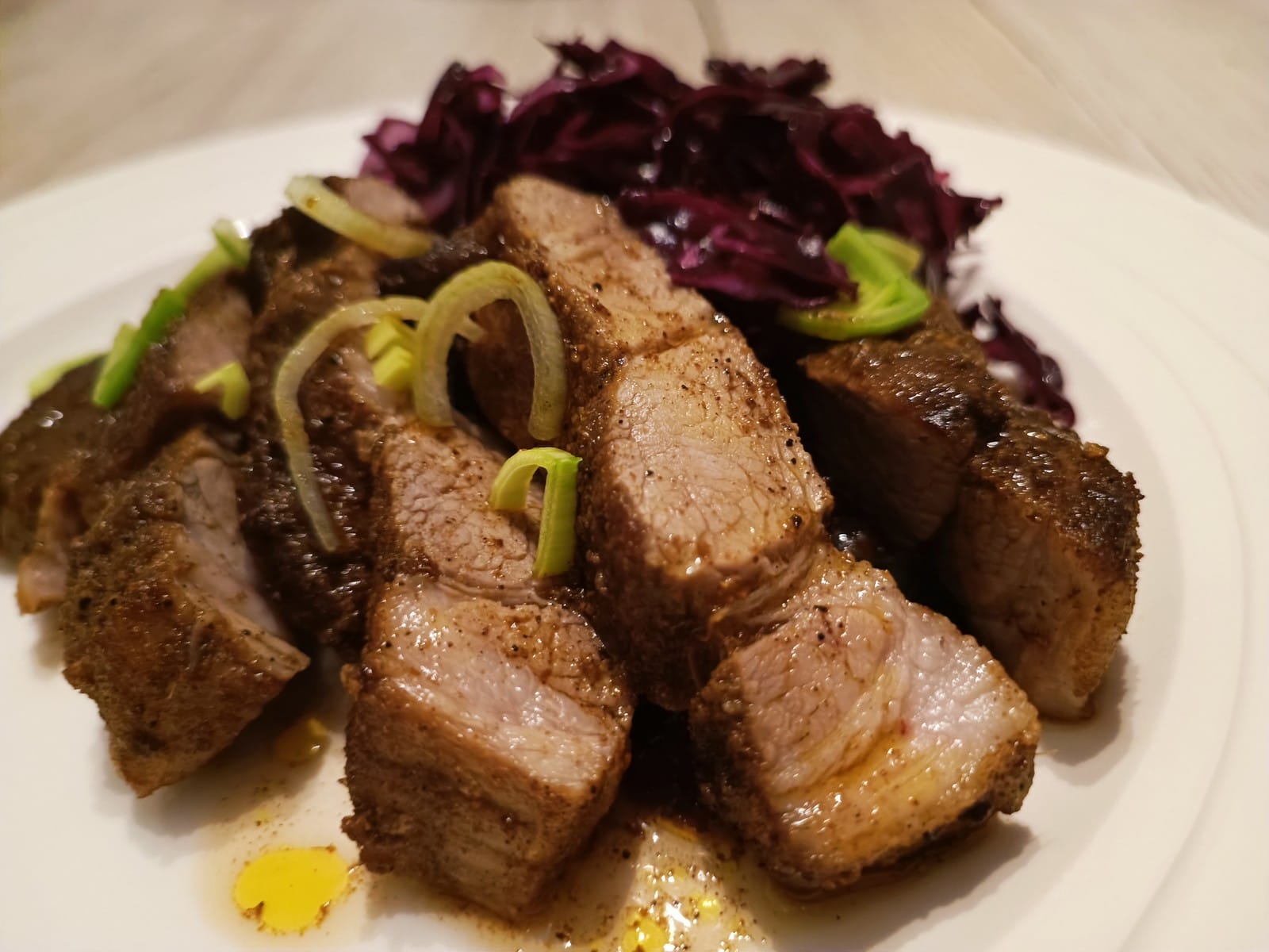 Vepřový steak Ras el Hanout
