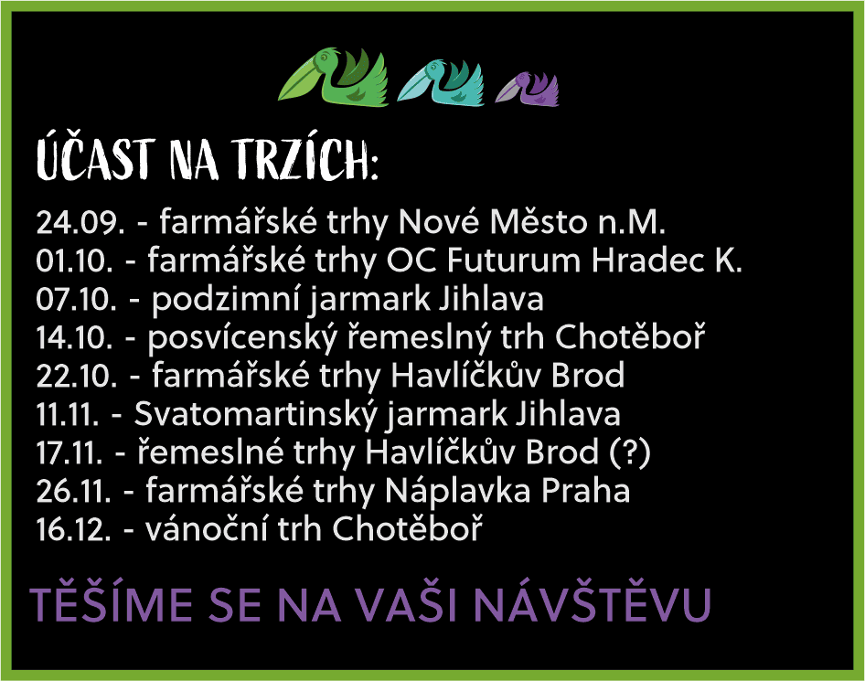 Kde nás najdete na trzích?