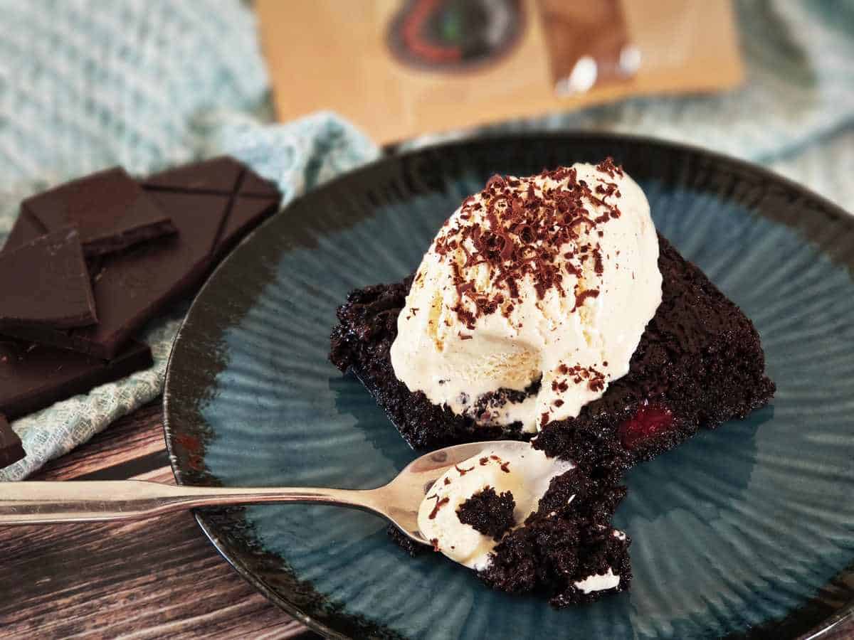 Brownies s ostružinami a Garam Masalou
