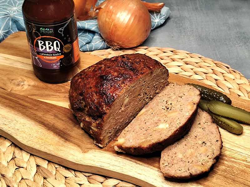 Glazovaná BBQ sekaná