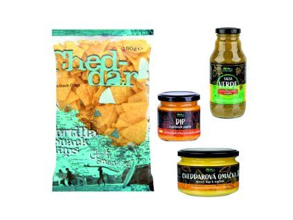 Nachos Cheddar velka sada 1