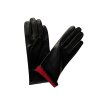 Over wrist glove red lining