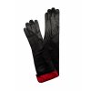 Elbow length glove red lining