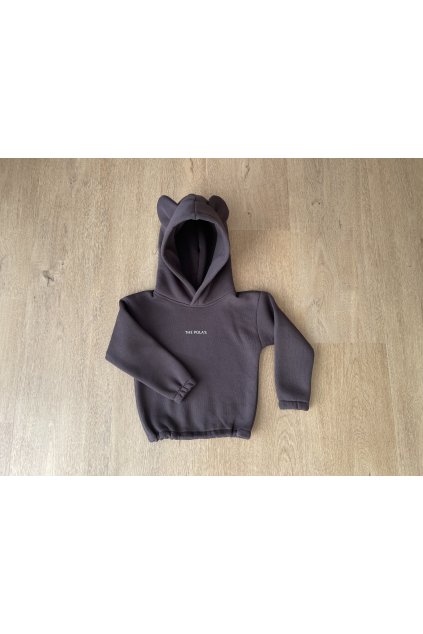 Detská mikina z hrubej bavlny s kapucňou "Fluffy"