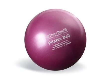Thera-Band Overball / Pilates Ball 18 cm, růžová