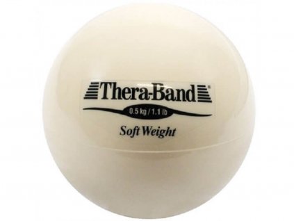 Thera-Band Medicinbal 0,5 kg, béžový
