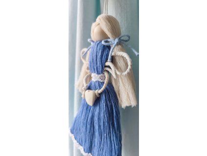 Andělka Viktorie  Ručně vyráběný, v dárkovém balení, přírodní dekorace do interiéru