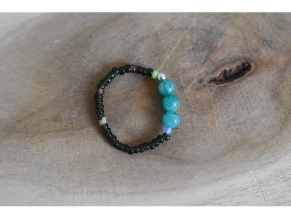 Prstýnek - amazonit