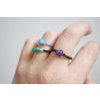 Prstýnek - amazonit