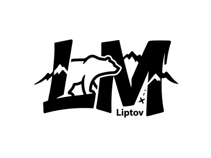Nálepka Lm medveď