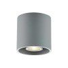 Lindby Parvin downlight hliník, kulatý, šedý