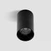 Arcchio Downlight Brinja, černá, kov, Ø 6cm, kulatá, GU10