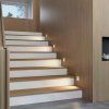 Arcchio LED vestavné svítidlo Neru, 7 cm, bílé, hranaté, senzor