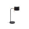 Stolní lampa Lindby Kaida, černá, kov