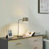 Stolní lampa Lindby Kaida, hnědá, kov