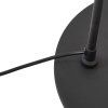 Lindby lampa Triangolo, černá, výška 195 cm, kov E27