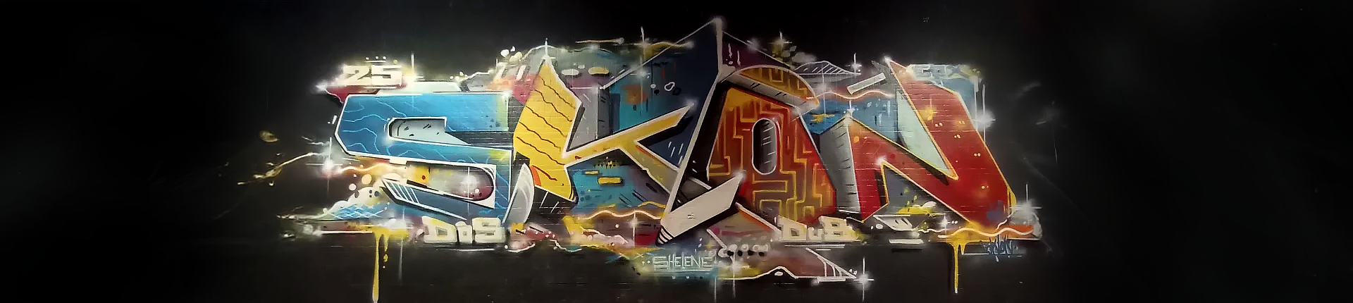 Obrazy umělce a writera - SKLON