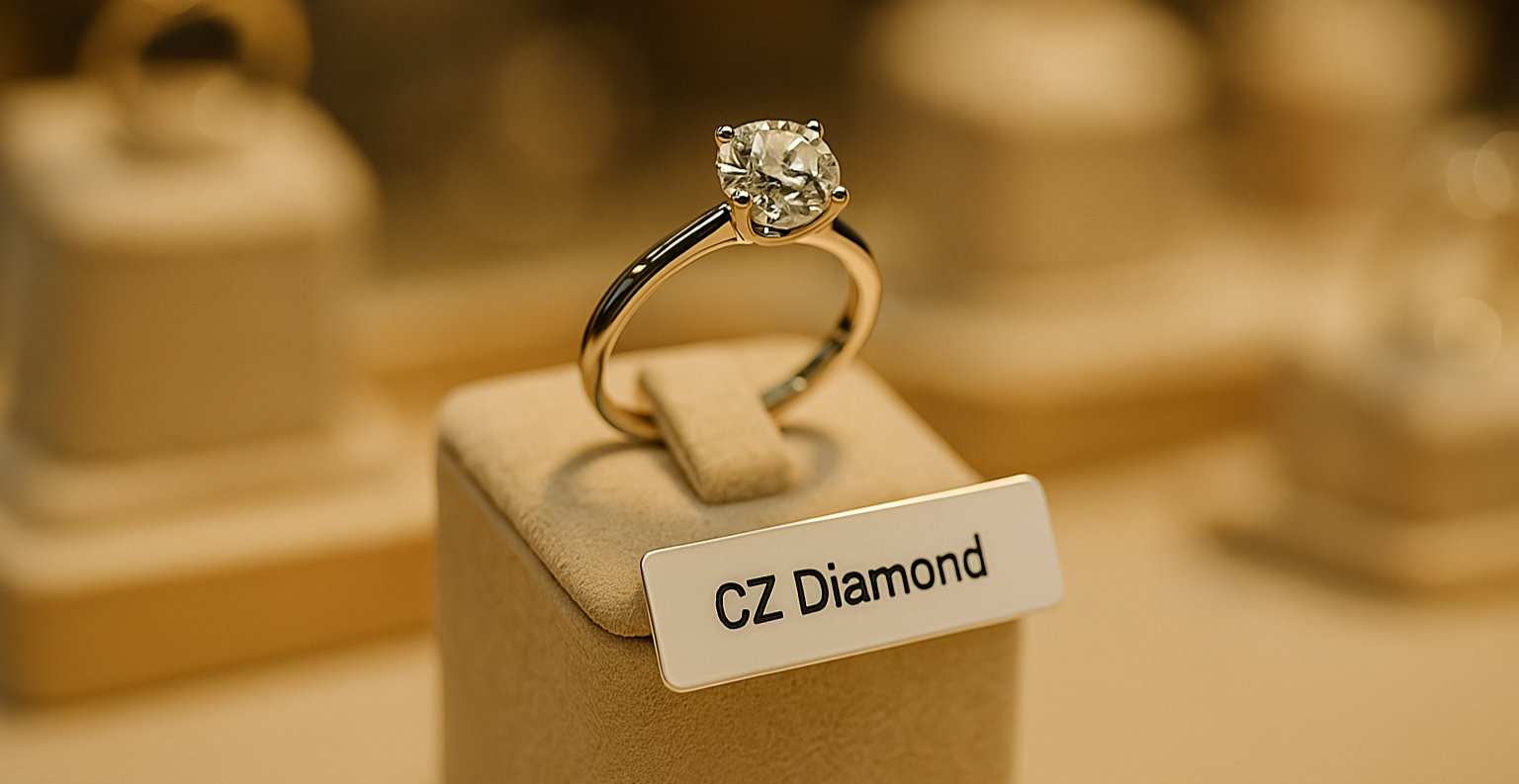 "CZ Diamond" není diamant: Jak se nenechat napálit při nákupu šperků