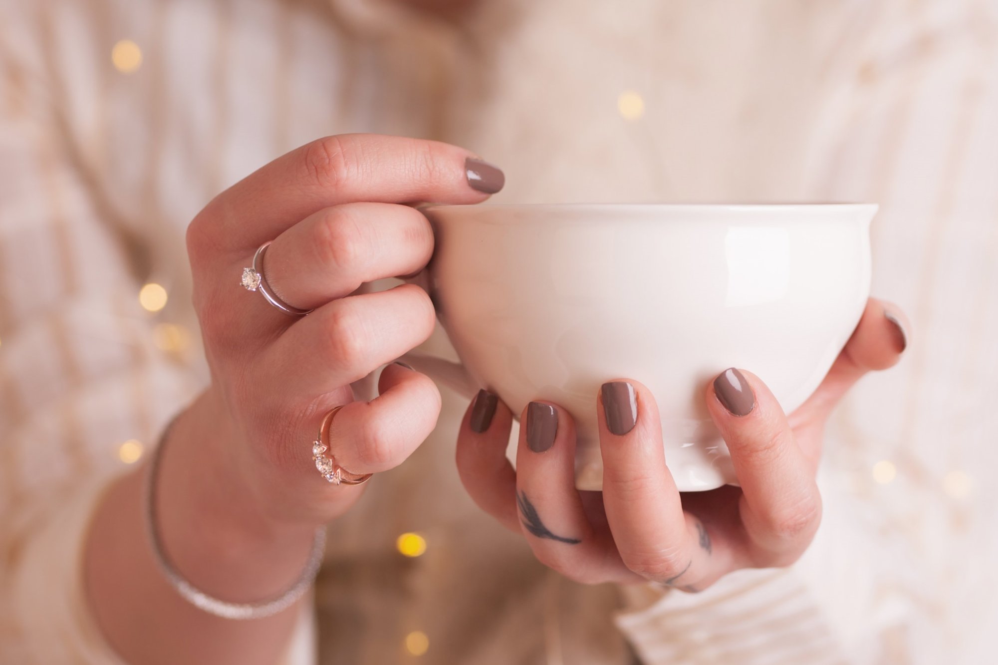 Zima a šperky: Jak pečovat o zlaté šperky s diamanty