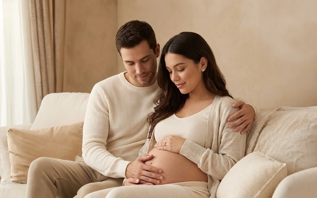 Co dát ženě k porodu? Objevte trend push present, který si zamilujete