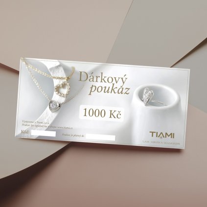 Dárkový poukaz 1000 Kč