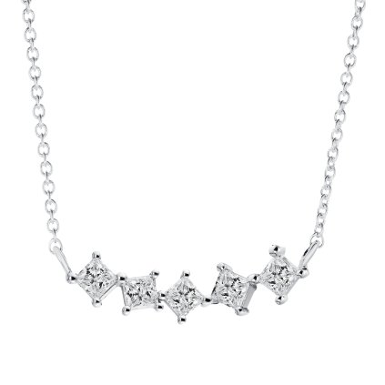 Přívěsek z bílého zlata s diamanty Stellar Line