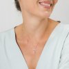 Přívěsek ze žlutého zlata s diamanty Pure Cross, small
