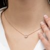 Přívěsek z růžového zlata s diamantem Pure Love 0,30 ct