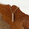 Přívěsek ze žlutého zlata s diamanty Pure Line 5