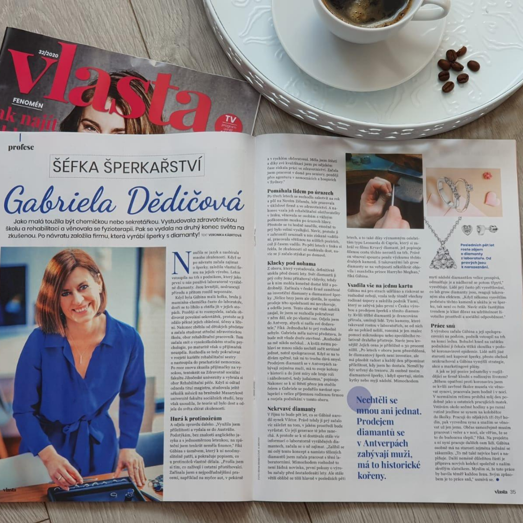 VLASTA: Szefowa jubilerstwa Gabriela Dědičová
