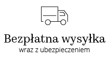 Bezpłatna wysyłka wraz z ubezpieczeniem
