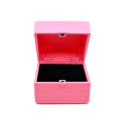 Dárková krabička z recyklovatelného plastu Tiami, růžová